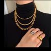 Silver Double Ring