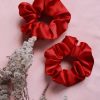 Σατέν Scrunchies