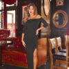 Solana maxi off shoulder Dress