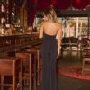 Jacinta black cowl Neck Jumsuit