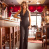 Jacinta black cowl Neck Jumsuit