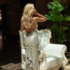 Peony mermaid maxi Dress